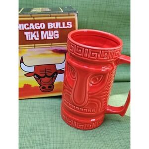 Chicago Bulls Tiki Cup Mugs Vintage Bud Light NBA Basketball SGA Kick 10 NEW